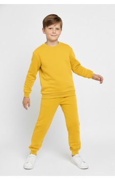 Mnk Baby & Kids Basic Cepli Kız-erkek Mevsimlik Çocuk Eşofman Takımı M00776 sarı Mnk Baby & Kids Basic Cepli Kız-erkek Mevsimlik Çocuk Eşofman Takımı M00776 sarı