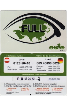 Almanya-avusturya Full Asia Telefon Kartı. Ufak Çizikleri Var. Almanya-avusturya Full Asia Telefon Kartı. Ufak Çizikleri Var.