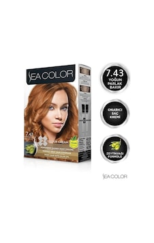 Sea Color Kit Saç Boyası - 7.43 Yoğu Parlak Bakır Sea Color Kit Saç Boyası - 7.43 Yoğu Parlak Bakır