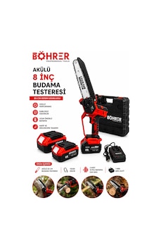 Böhrer Ba011400 Çift Akülü Dal Budama Testeresi - 36v 5ah Böhrer Ba011400 Çift Akülü Dal Budama Testeresi - 36v 5ah
