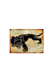 Bedeko Panter Model Mdf Tablo 50cm X 70cm Bedeko Panter Model Mdf Tablo 50cm X 70cm