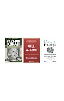 Paranın Kuralı+akıllı Yatırımcı + Paranın Psıkolojısı 3 Set