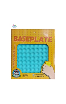25x25 Cm. Yapı Bloklarına Uyumlu Turkuaz Renk Zemin 32x32 Blok 25x25 Cm. Yapı Bloklarına Uyumlu Turkuaz Renk Zemin 32x32 Blok