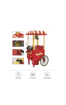 Northcity Yağsız Mısır Patlatma Popcorn Makinesi Kırmızı Northcity Yağsız Mısır Patlatma Popcorn Makinesi Kırmızı