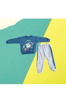 Karacon Baby Kabartma Top Baskılı Mavi