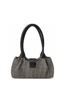 Levano Leather Premium Hakiki Dana Derisi Kadın Omuz Çantası Desenli Fermuarlı Günlük El Çantası Siyah Bej 30x15 Çok Renkli Levano Leather Premium Hakiki Dana Derisi Kadın Omuz Çantası Desenli Fermuarlı Günlük El Çantası Siyah Bej 30x15 Çok Renkli