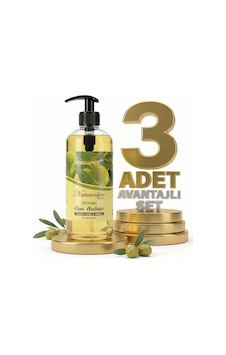 Naturalive Zeytinyağlı Sıvı Sabun 3x500 Ml Naturalive Zeytinyağlı Sıvı Sabun 3x500 Ml