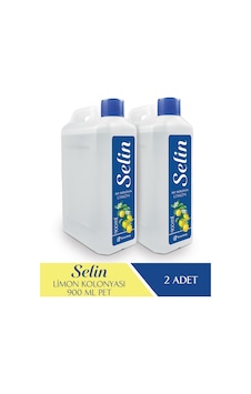 Selin 80 Derece Limon Kolonyası Bidon 2 x 900 ML Selin 80 Derece Limon Kolonyası Bidon 2 x 900 ML