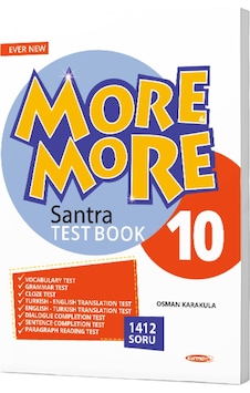 Kurmay Yayınları 10. Sınıf More And More Santra Test Book Kurmay Yayınları 10. Sınıf More And More Santra Test Book