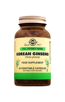 Solgar Korean Ginseng 50 Kapsül Solgar Korean Ginseng 50 Kapsül