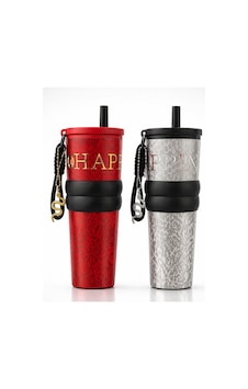 Büro Ev Ofis Hediyesi İçin Charmlı Pipetli Çift Katmanlı Vakumlu Termos Bardak Mug Diğer Büro Ev Ofis Hediyesi İçin Charmlı Pipetli Çift Katmanlı Vakumlu Termos Bardak Mug Diğer