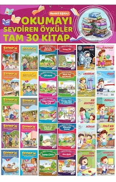2.sınıflar İçin Renkli Eğitici Okumayı Sevdiren Hikayeler 30 Kitap 2.sınıflar İçin Renkli Eğitici Okumayı Sevdiren Hikayeler 30 Kitap
