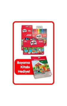 Pritt Boyama Kitabı Hediyeli Boyama Seti Pritt Boyama Kitabı Hediyeli Boyama Seti