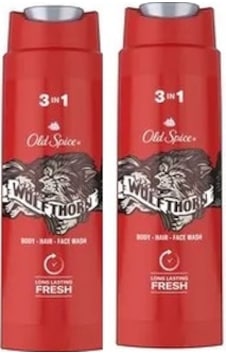 Old Spice Wolfthorn Erkek Duş Jeli ve Şampuan 2 x 400 ML Old Spice Wolfthorn Erkek Duş Jeli ve Şampuan 2 x 400 ML