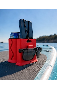 Sup Board Telefon, Gözlük Ve İçecek Tutucu Kırmızı Sup Board Telefon, Gözlük Ve İçecek Tutucu Kırmızı