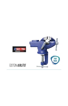 Bay-Tec Mini Mengene Döner Tablalı Örslü 60 MM Masaya Monte Bay-Tec Mini Mengene Döner Tablalı Örslü 60 MM Masaya Monte