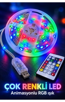 Shnstore Uzaktan Kumandalı Çok Renkli Led Tel 10 Metre Shntknd0720 Shnstore Uzaktan Kumandalı Çok Renkli Led Tel 10 Metre Shntknd0720