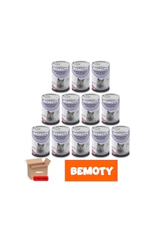 Bemoty Kuzu Etli Yetişkin Kedi Maması 12 x 400 G