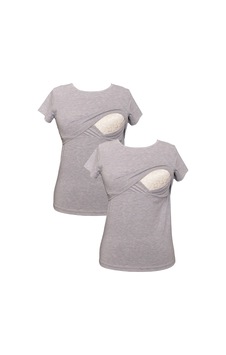 Luvmabelly Myra2503 2503 Emzirme Tshirt Seti-çok Renkli Luvmabelly Myra2503 2503 Emzirme Tshirt Seti-çok Renkli