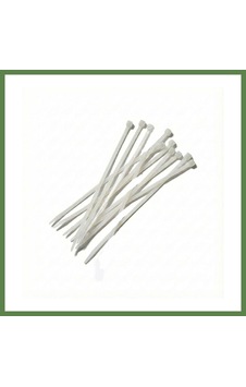 Bezos Kablo Bağı Kelepçe Cırt 4,8x400mm 10'lu Beyaz Hb006 Bezos Kablo Bağı Kelepçe Cırt 4,8x400mm 10'lu Beyaz Hb006
