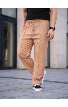Kadın Modern Stil Kahverengi Keten Cepli Çıma Dikişli Jogger Bugg 2XL Kadın Modern Stil Kahverengi Keten Cepli Çıma Dikişli Jogger Bugg 2XL