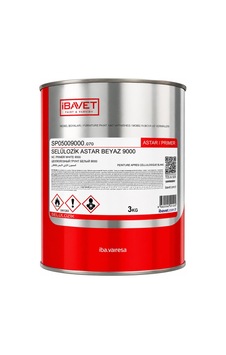 İbavet Selülozik Astar Beyaz 9000 3 Kg Diğer İbavet Selülozik Astar Beyaz 9000 3 Kg Diğer