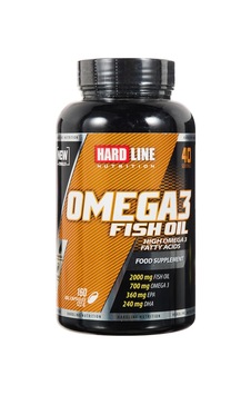 Hardline Nutrition Omega 3 Fish Oil, 160 Kapsül Hardline Nutrition Omega 3 Fish Oil, 160 Kapsül