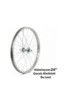 24" Alüminyum Çocuk Bisikleti Hazır Ön Jantı