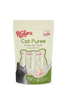 Cat Puree Tavuk & Buğday Çimi 5 12 Gr