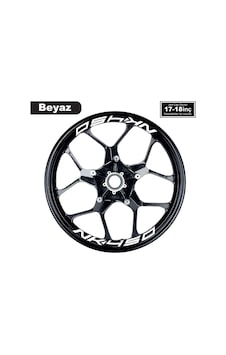 Beyaz Cfmoto 450nk Yazılı 8 Li Jant İçi Yazı Sticker Beyaz Cfmoto 450nk Yazılı 8 Li Jant İçi Yazı Sticker