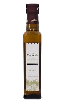 Monteida Soğuk Sıkım Natürel Sızma Zeytinyağı Danai Şişe 250 ML Monteida Soğuk Sıkım Natürel Sızma Zeytinyağı Danai Şişe 250 ML