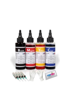 Epson L386-L382-L565-L3050-L3060 Uyumlu 4X100 ML Mürekkep Seti Epson L386-L382-L565-L3050-L3060 Uyumlu 4X100 ML Mürekkep Seti