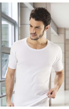 Hmd Bay Bisiklet Yaka Atlet Penye Pamuk 6'Lı Paket E606 Hmd Bay Bisiklet Yaka Atlet Penye Pamuk 6'Lı Paket E606