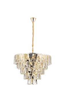 Ege Sedef R-4402/600 Gd Kristal Avize Altın