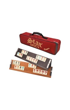 Star Oyun Aletleri Premium Ahşap Okey Takımı, Çantalı, Açık Renk Star Oyun Aletleri Premium Ahşap Okey Takımı, Çantalı, Açık Renk