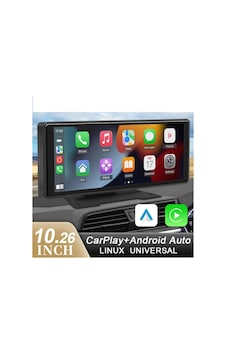Car Smart Screen 10.2 İnç Carplay Ios Android 4k Ultra Hd Ön Arka Kamera Bluetooth Türkçe