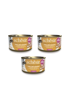 Schesir Ton Ve Tavuklu Tam Ve Dengeli Broth Pişirme Suyunda Kedi Konservesi 85 Gr. X 3 Adet Schesir Ton Ve Tavuklu Tam Ve Dengeli Broth Pişirme Suyunda Kedi Konservesi 85 Gr. X 3 Adet