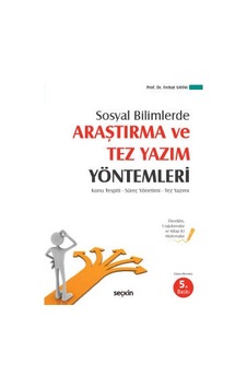 Sosyal Bilimlerde Araştırma Ve Tez Yazım Yöntemleri Konu Tespiti
