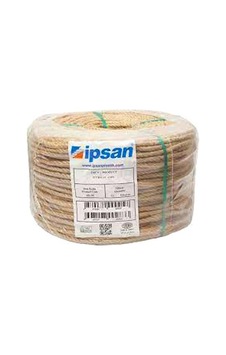 Halat 6mm Natural Jüt Kırnap İpi Top 200mt Bx40