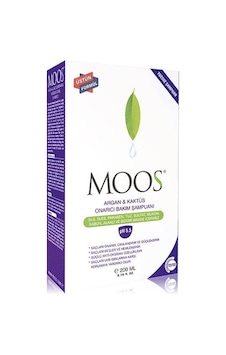 Moos Argan Kaktüs Onarıcı Bakım Şampuanı 200ml Moos Argan Kaktüs Onarıcı Bakım Şampuanı 200ml