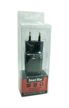 Smart Mini 2.1a Usb Şarj Adaptör Başlık Siyah Smart Mini 2.1a Usb Şarj Adaptör Başlık Siyah
