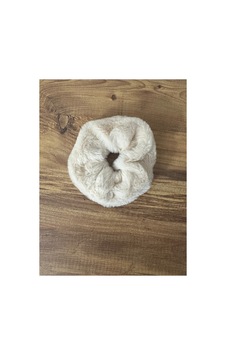 Düz Renk Peluş Lastik Toka Krem - 790144688 Krem Düz Renk Peluş Lastik Toka Krem - 790144688 Krem
