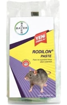 Bayer Rodilon Paste Fare Zehiri 10 x 10 G Bayer Rodilon Paste Fare Zehiri 10 x 10 G