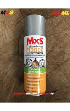 Mxs Sıvı Gres Yağı 200 ML