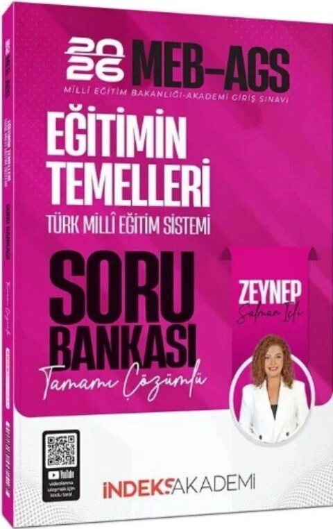 İndeks Akademi 2026 Meb Ags Eğitimin Temelleri Ve Türk Milli Eğitim Sistemi Soru Bankası İndeks Akademi 2026 Meb Ags Eğitimin Temelleri Ve Türk Milli Eğitim Sistemi Soru Bankası