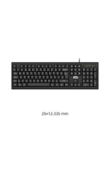 Elba K112 Q Usb Türkçe Kablolu Standart Klavye Elba K112 Q Usb Türkçe Kablolu Standart Klavye