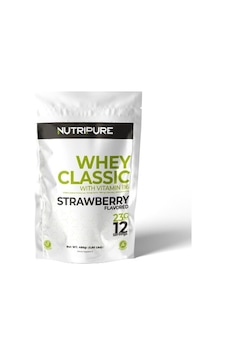 Nutripure Doypack Whey Classic 480 Gr - Çilek Aromalı