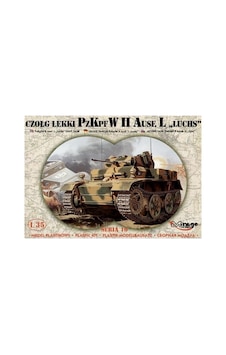 1/35 Pzkpfw Iı Ausf L Luchs Light Tank Maketi, Mirage 35107 1/35 Pzkpfw Iı Ausf L Luchs Light Tank Maketi, Mirage 35107