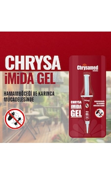 Chrysamed Chrysa İmida Gel 5 Gr. Hamam Böceği Ve Karınca Mücadelesinde Etkili Chrysamed Chrysa İmida Gel 5 Gr. Hamam Böceği Ve Karınca Mücadelesinde Etkili