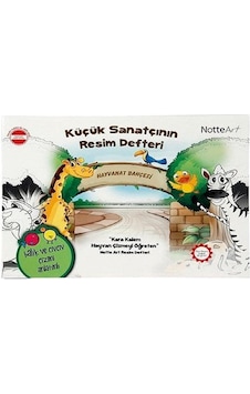 Notte Karton Kap.dikişli Resim Defteri 40 Yaprak Kopan 21x30